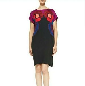 *DVF* Rose Gate Cerise Dress